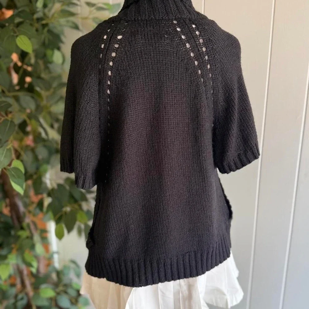 Old Navy Black Knit Cardigan Top Women's Size Xs